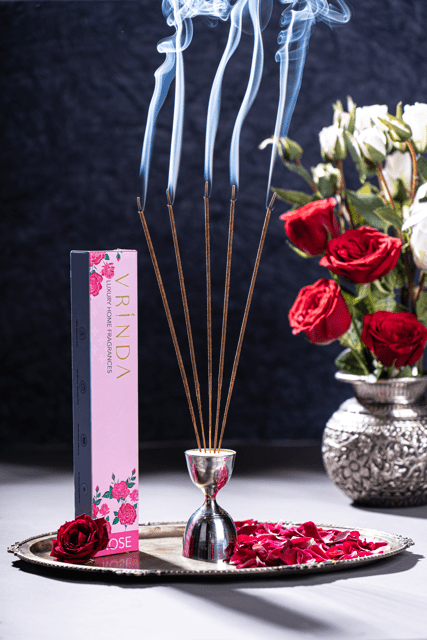 Vrinda Luxury Incense - Rose - LOLITHA